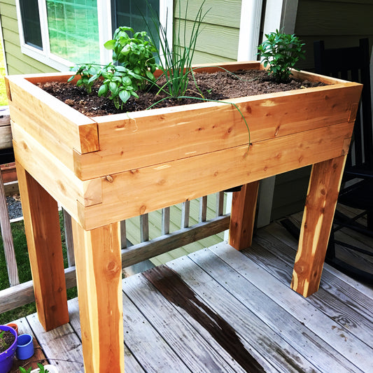 Standing Cedar Herb Garden