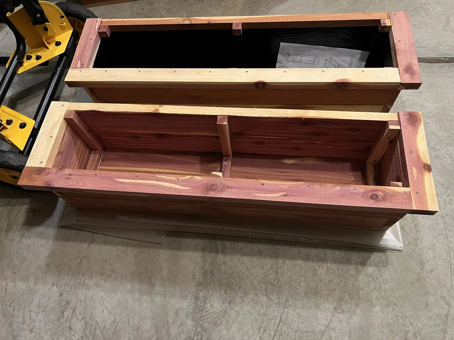 Cedar Window Boxes